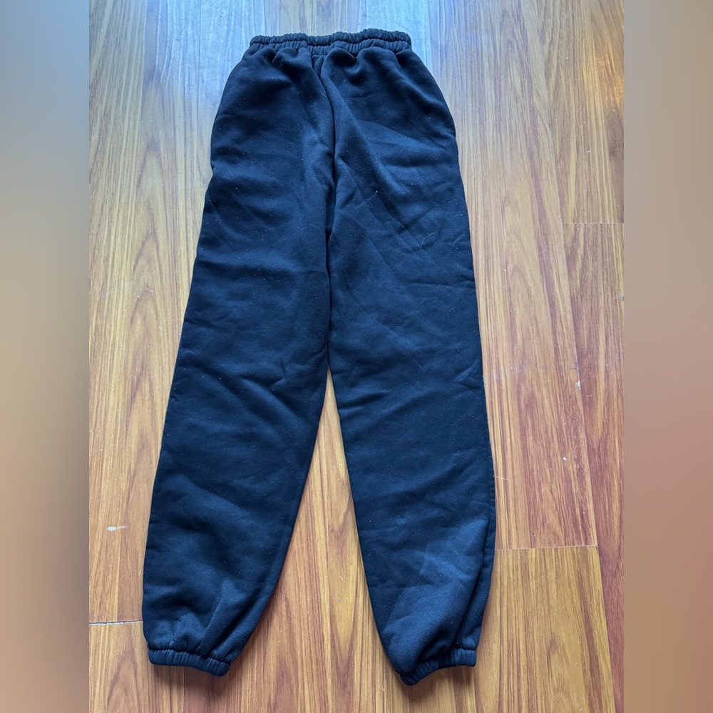 Women size small Black and Pink Star Sweatpants - Picture 8 of 11